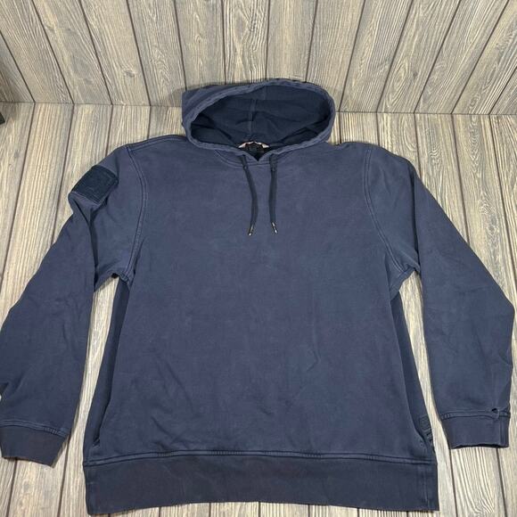 5.11 Tactical Men Hoodie Navy Sz XL Pull Over Plain Minimalist Conceal Carry - Picture 1 of 8